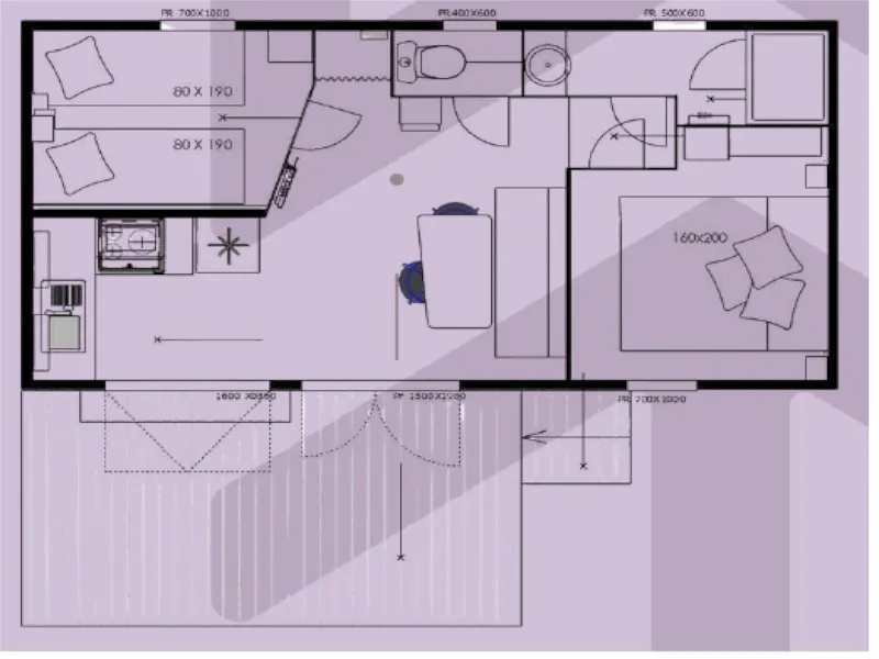 Chalet Manyara 28M² 4P