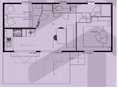 Chalet Manyara 28m² 4P