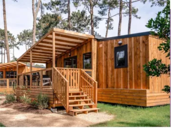 Huuraccommodatie(s) - Chalet Manyara 28M² 4P - Camping Les Pêcheurs