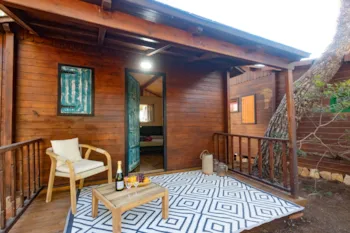 Mietunterkunft - Bungalow Sunrise - Camping La Playa Ibiza