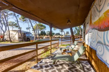 Mietunterkunft - Caravana Love - Camping La Playa Ibiza