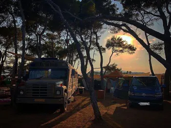 Stellplatz - Stellplatz B 5-7M Wohnmobil - Camping La Playa Ibiza