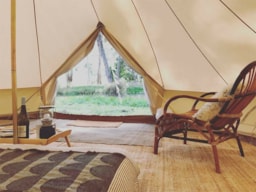 Location - Tente Lodge - Camping du Lac de Fontclaire