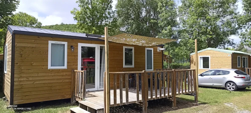 Location - Chalet Éco - Camping du Lac de Fontclaire