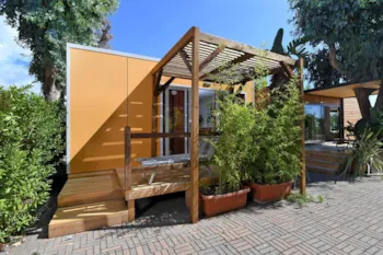 Mietunterkunft - Mobilheim Suite Superior, Keine Kueche - Camping Sunêlia Villaggio dei Fiori