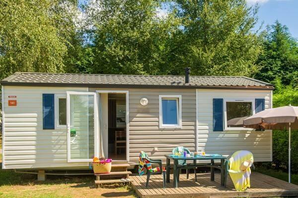 Mobil-home Comfort 30m² | 2 chambres | Terrasse | Climatisation