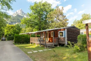 Locatif - Mobilheim Standard 27m² - 2 Schlafzimmer  + TV + Terrasse - Flower Camping Les Iles 