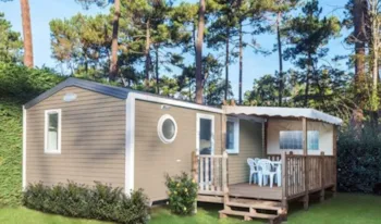 Mietunterkunft - Mobilheim Comfort Xl - 29 M² - Klimaanlage + Tv - 2 Schlafzimmer - Erhöhte Terrasse - Camping Marvilla Parks - Le Castellas