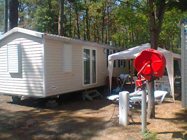 Location - Mobil Home 2 Chambres - Plein Air Locations - Domaine du Lac