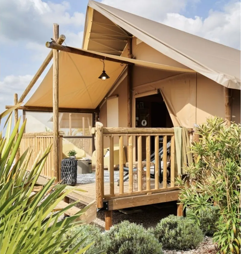 Tente Lodge Camelia 3 Chambres 1 Salle De Bain ***