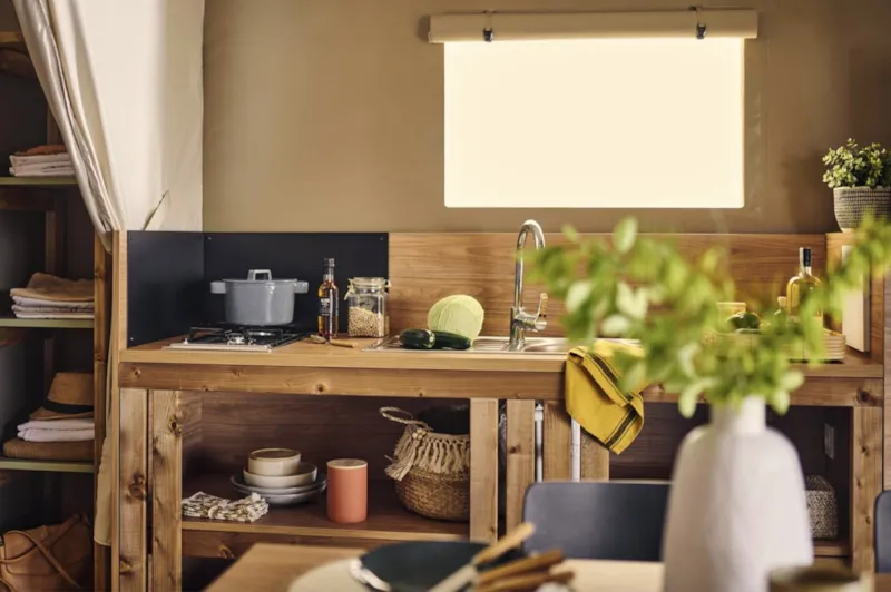 Tente Lodge Camelia 3 Chambres 1 Salle De Bain ***