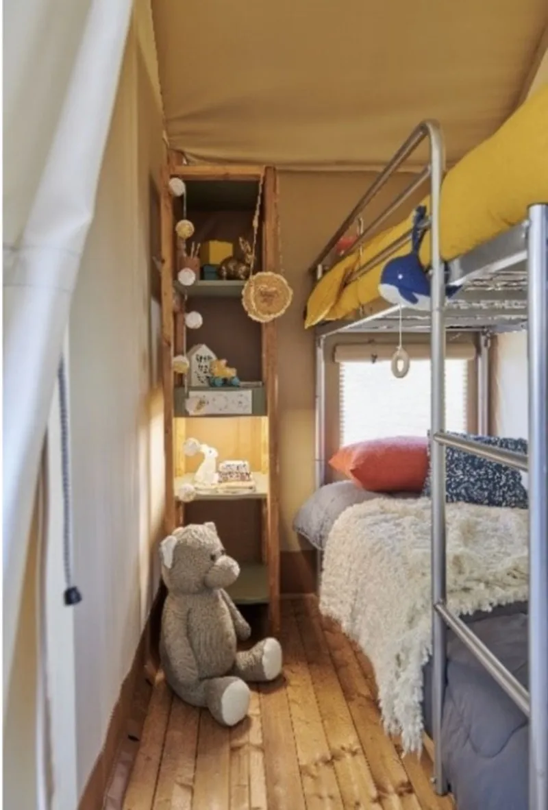 Tente Lodge Camelia 3 Chambres 1 Salle De Bain ***