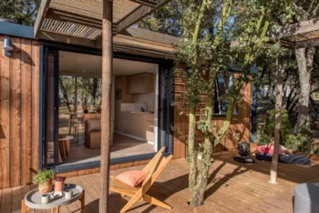 Mietunterkunft - Cottage Premium Lys 3 Schlafzimmer 2 Badezimmer Mit Klimaanlage - Yukadi Village Les Couleurs de la Coubre