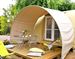 Huuraccommodatie(s) - Tent Coco Sweet 2 Slaapkamers - Camping L'Abri des Pins