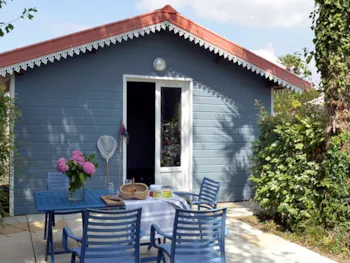 Mietunterkunft - Chalet 1 Schlafzimmer / 1 Badezimmer - Camping L'Abri des Pins
