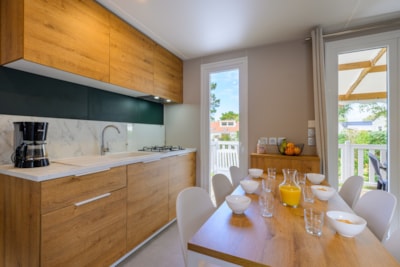D/ COTTAGE CONFORT 3 ch. 6 pers. - 35m2 - terrasse couverte — 4