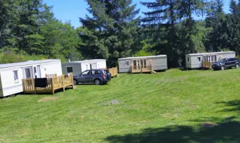 Huuraccommodatie(s) - Stacaravan 1 Slaapkamer - Camping Les Roussilles 