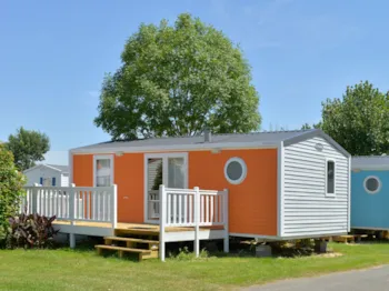 Accommodation - Cottage Confort 2Ch/ 4/5P - 30M² - Terrasse Parasol - Camping Sunêlia Les Places Dorées