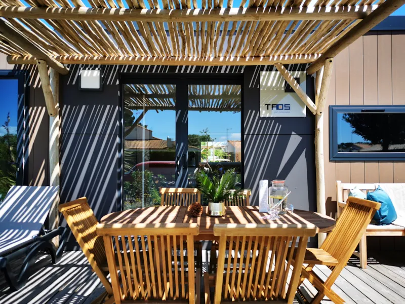 Dim - Sunelia Luxe Taos Spa 2Ch/ 4P - 40M² - Pergola Exotique