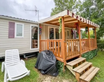 Mietunterkunft - Mobilheim 92 - 3 Schlafzimmer - 2 Badezimmer + Überdachte Terrasse - Prest'Holidays