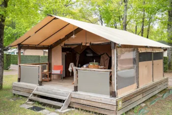 Mietunterkunft - Zelt 2 Schlafzimmer ** - Camping Sandaya L'Orée du Bois