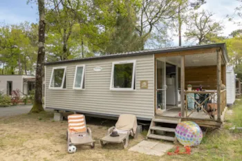 Mietunterkunft - Cottage Panoramic 2 Schlafzimmer *** - Camping Sandaya L'Orée du Bois