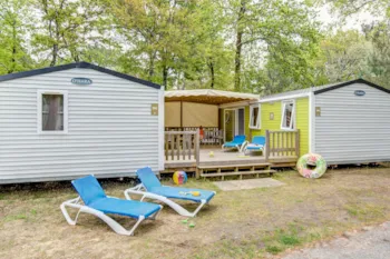 Mietunterkunft - Cottage 6 Schlafzimmer 2 Badzimmer *** - Camping Sandaya L'Orée du Bois