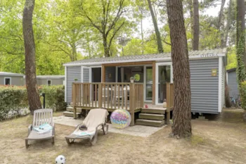 Mietunterkunft - Cottage 2 Schlafzimmer 2 Badezimmer**** - Camping Sandaya L'Orée du Bois