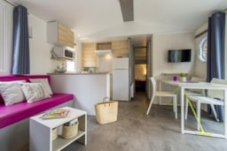 Mietunterkunft - Cottage 3 Schlafzimmer 2 Badezimmer **** - Camping Sandaya L'Orée du Bois