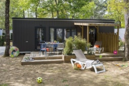 Mietunterkunft - Cottage 2 Schlafzimmer Premium - Camping Sandaya L'Orée du Bois