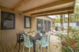 Huuraccommodatie(s) - Cottage 3 Slaapkamers Premium - Camping Sandaya L'Orée du Bois