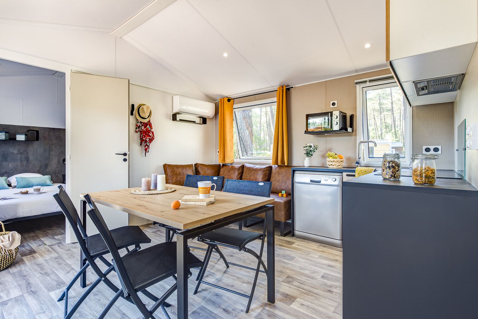 Location - Cottage Cocoon 3 Chambres Premium - Camping Sandaya L'Orée du Bois