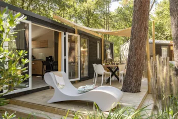Mietunterkunft - Cottage Cocoon 3 Schlafzimmer Premium - Camping Sandaya L'Orée du Bois