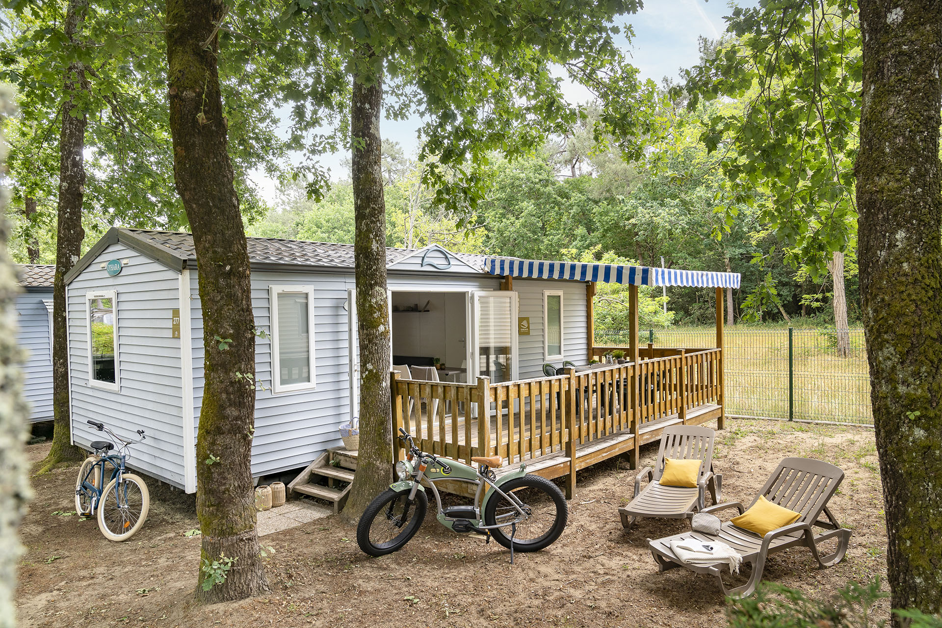 Location - Cottage Confort 2 Chambres *** - Camping Sandaya L'Orée du Bois