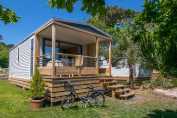 Mietunterkunft - Cottage Panoramic 2 Schlafzimmer **** - Camping Sandaya L'Orée du Bois