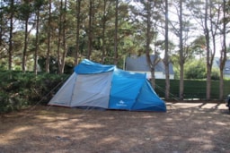 Kampeerplaats(en) - Basisprijs Natuurplaats (1 Tent, Caravan Of Camper / 1 Auto) - Domaine du Pont Mahé