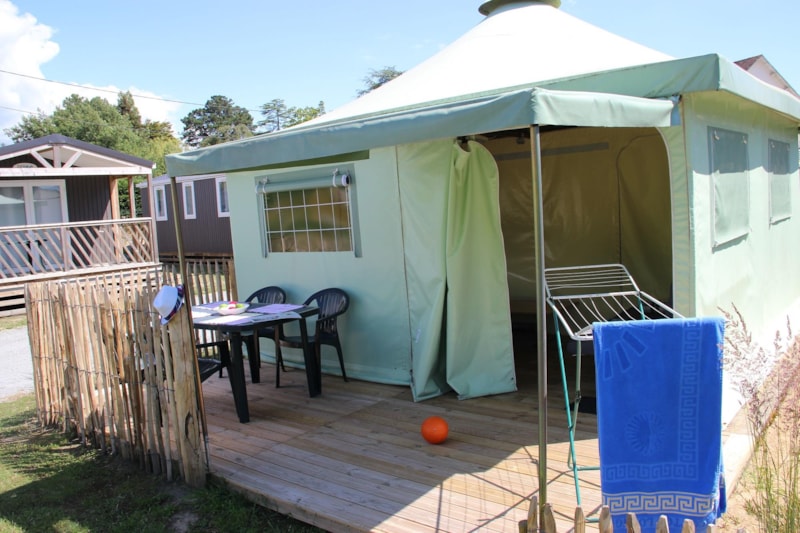 Tente éole Eco 20m² (2 chambres) sans sanitaires
