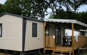 Mietunterkunft - Mobilhome Atlantic Premium 29M² 2 Zimmer - Domaine du Pont Mahé