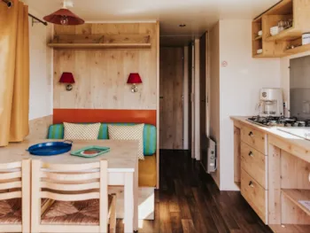 Mietunterkunft - Mobilheim Confort - 2 Schlafzimmer - Campings Liberté - Landrellec