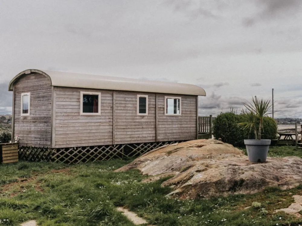 Mietunterkunft - Mobilheim Confort - 2 Schlafzimmer - Meerseite - Campings Liberté - Landrellec