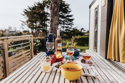 Mobile-home Supérieur - 2 bedrooms - Sea side