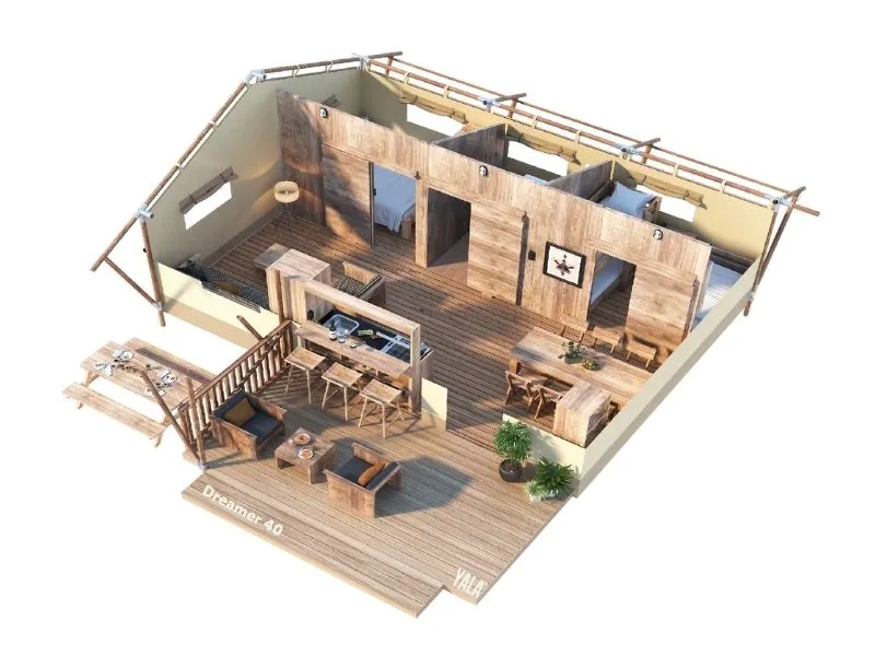 Dreamer 40 Glamping Lodge