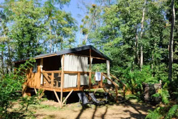 Mietunterkunft - Hütten Im Wald - Castel Camping Château de Chanteloup