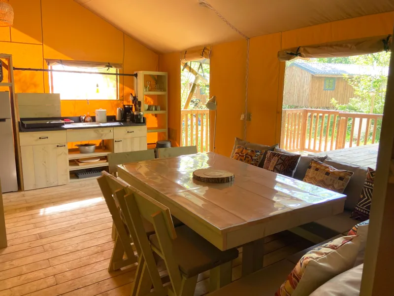 Tente Lodge Masaï Mara Sur Pilotis