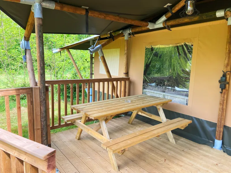 Tente Lodge Masaï Mara Sur Pilotis