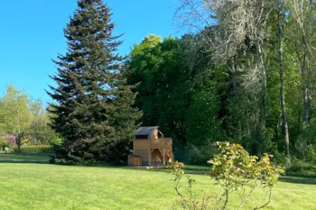 Mietunterkunft - Glamping "Auf Stelzen" - Castel Camping Château de Chanteloup