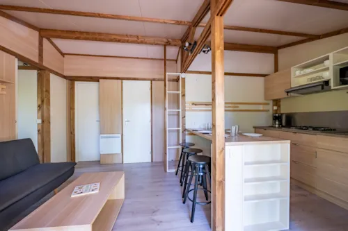 Location - Cottage Confort+ 3 Chambres - image n°6 - Camping Paradis Les Gorges du Haut Bugey