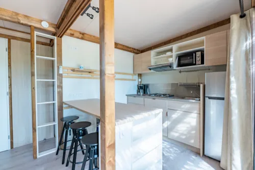Location - Cottage Premium 3 Chambres - image n°5 - Camping Paradis Les Gorges du Haut Bugey