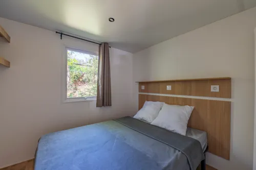 Location - Mobil-Home Confort+ 3 Chambres - image n°8 - Camping Paradis Les Gorges du Haut Bugey
