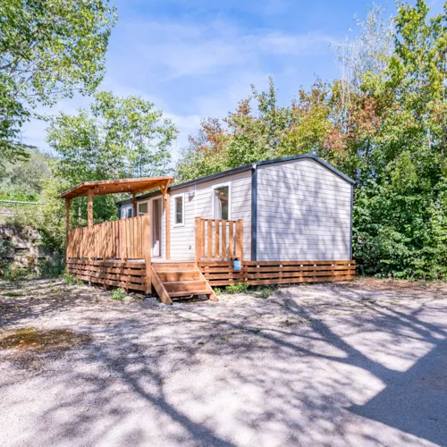 Location - Mobil-Home Confort+ 3 Chambres - image n°2 - Camping Paradis Les Gorges du Haut Bugey